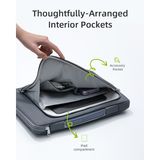 Hình ảnh thumbnail 3 của Túi xách chống sốc Laptop Innostyle OmniProtect Carry - S114 (Phù hợp 13-14 inch - Mineral Gray - Mới, Full box, Chính hãng)