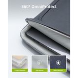 Hình ảnh thumbnail 2 của Túi xách chống sốc Laptop Innostyle OmniProtect Carry - S114 (Phù hợp 13-14 inch - Mineral Gray - Mới, Full box, Chính hãng)