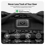 Hình ảnh thumbnail 7 của Balo Công Nghệ HYPERPACK Pro With Apple Find My Compatible Location Module (Black - Mới, Full box, Chính hãng)