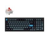 Hình ảnh thumbnail 1 của Bàn phím cơ không dây Keychron Q5 Pro QMK/VIA - Knob (Keychron K Pro Red Switch - Black Cyan - Mới, Full box, Nhập khẩu)