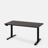 Hình ảnh thumbnail 1 của Bàn nâng hạ PULUONG - Oval - By NiceDesign (Cao Cấp) (Mặt bàn đen - 152.4x76.2x2.5cm - Khung đen - Mới, Full box, Chính hãng) (NDSD23PULU05)