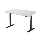 Hình ảnh thumbnail 1 của Bàn làm việc nâng hạ HyperWork ATLAS (Mặt Bàn Trắng - 160x75x2.5cm - Khung đen - Mới, Full box, Chính hãng)