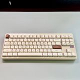 Hình ảnh thumbnail 2 của Bàn phím cơ Nuphy Gem80 (Nuphy Raspberry Switch - Cream - Mới, Full box, Nhập khẩu)