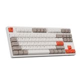 Hình ảnh thumbnail 1 của Bàn phím cơ AKKO 3087 Steam Engine (Trắng - Xám - Mới, Full box, Chính hãng)