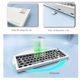Hình ảnh thumbnail 8 của Bàn phím cơ Zuoya GMK67 (Kit Only - White - Mới, Full box, Nhập khẩu)