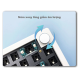 Hình ảnh thumbnail 5 của Bàn phím cơ Zuoya GMK67 (Kit Only - White - Mới, Full box, Nhập khẩu)