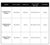 Hình ảnh thumbnail 8 của Chân loa Marshall - Gỗ Tần Bì (Size S - Gỗ vàng sáng - Mới, Full box, Chính hãng)