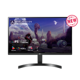 Hình ảnh thumbnail 1 của Màn hình LG 27QN600-B (27 inch/2K/IPS/75Hz) (Đen - Mới, Full box, Chính hãng)