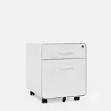 Hình ảnh thumbnail 2 của Hộc tủ tài liệu The Leaf - Outlet (2 ngăn - White - Outlet, Chính hãng) (TheleafOL15)