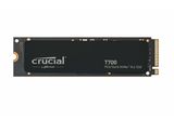 Hình ảnh thumbnail 1 của SSD Crucial T700 4TB PCIe Gen 5 x4 NVME M2 2280 (Black - Mới, Full box, Nhập khẩu)