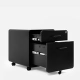 Hình ảnh thumbnail 3 của Hộc tủ tài liệu 2 ngăn The Leaf Plus (2 ngăn - Black - Mới, Full box, Chính hãng) (NDFC24LEAP11)