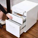 Hình ảnh thumbnail 7 của Hộc tủ tài liệu 3 ngăn The Leaf Plus (3 Ngăn - White - Mới, Full box, Chính hãng) (NDFC24LEAP04)