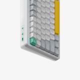 Hình ảnh thumbnail 3 của Bàn phím cơ Nuphy Halo75 v2 - QMK/VIA (Nuphy Raspberry Switch - Ionic White - Mới, Full box, Chính hãng)