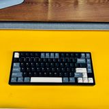 Hình ảnh thumbnail 5 của Bàn phím cơ Rainy75 Aluminum CNC (Sliver Mirror Glass Weight (Tạ Gương) - RGB - Dark Knight - Mới, Full box, Nhập khẩu)