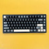 Hình ảnh thumbnail 2 của Bàn phím cơ Rainy75 Aluminum CNC (Sliver Mirror Glass Weight (Tạ Gương) - RGB - Dark Knight - Mới, Full box, Nhập khẩu)