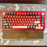 Hình ảnh thumbnail 2 của Bàn phím cơ HJS AL75 V2 Aluminum CNC (LCET Starry Flower Switch - Red - Mới, Full box, Nhập khẩu)