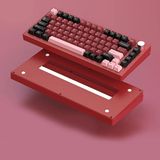 Hình ảnh thumbnail 1 của Bàn phím cơ HJS AL75 V2 Aluminum CNC (LCET Starry Flower Switch - Red - Mới, Full box, Nhập khẩu)