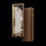 Hình ảnh thumbnail 5 của Bàn phím cơ AKKO MU01 (MU01 - Mountain Seclusion - Walnut - Black - Mới, Full box, Nhập khẩu)