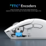 Hình ảnh thumbnail 10 của Chuột không dây Attack Shark R1 (Trắng - Mới, Full box, Nhập khẩu)