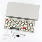 Hình ảnh thumbnail 2 của Bàn phím cơ CIDOO V98 - Aluminum CNC (V98 - Cidoo pearl white switch - Retro - Mới, Full box, Nhập khẩu)