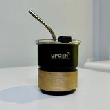 Hình ảnh thumbnail 1 của Cốc uống cafe Upgen CUP01 (Walnut - Black - Mới, Full box, Chính hãng)