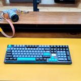 Hình ảnh thumbnail 2 của Bàn phím cơ Feker IK105 Plus (Feker Mulan Switch - Black Cyan - Mới, Full box, Nhập khẩu)