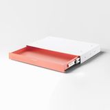 Hình ảnh thumbnail 1 của Ngăn kéo gắn bàn HyperWork Steel Drawer - DR01 (Orange - Mới, Full box, Chính hãng)