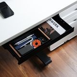 Hình ảnh thumbnail 4 của Ngăn kéo gắn bàn HyperWork Steel Drawer - DR01 (Black - Mới, Full box, Chính hãng)