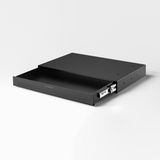 Hình ảnh thumbnail 1 của Ngăn kéo gắn bàn HyperWork Steel Drawer - DR01 (Black - Mới, Full box, Chính hãng)