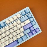 Hình ảnh thumbnail 4 của Bàn phím cơ Rainy75 Aluminum CNC (Sliver Mirror Glass Weight (Tạ Gương) - RGB - Blue - Purple - Mới, Full box, Nhập khẩu)