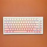 Hình ảnh thumbnail 2 của Bàn phím Cơ Monsgeek M1W SP Aluminum CNC (M1W V3 SP - AKKO Piano V3 Pro Switch - White - Pink - Mới, Full box, Nhập khẩu)