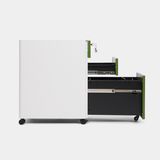 Hình ảnh thumbnail 4 của Hộc tủ tài liệu di động HyperWork Ivy Slim (Black - Mới, Full box, Chính hãng)