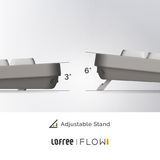 Hình ảnh thumbnail 8 của Bàn Phím Cơ Lofree Flow Lite (Flow Lite - 100 Keys - Gray - Mới, Full box, Nhập khẩu)