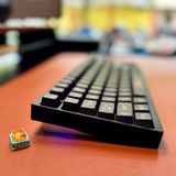 Hình ảnh thumbnail 5 của Bàn Phím Cơ Crush80 Aluminum CNC (Non Led - Plate PP - 3750mAh - Black - Mới, Full box, Nhập khẩu)