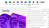 Hình ảnh thumbnail 1 của Phần mềm Microsoft Office 365 FAMILY + AI Copilot (12 tháng 6 tài khoản - Blue - White - Mới, Sealed, Chính hãng)