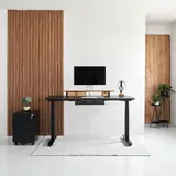 Hình ảnh thumbnail 1 của Bàn nâng hạ Noble Grande 2.0 - By NiceDesign (1600x750x30mm - Premium Black - Mới, Full box, Chính hãng) (NDSD24GRAN01)
