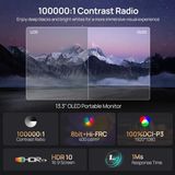 Hình ảnh thumbnail 4 của Màn hình di động ARZOPA A3C Pro OLED 13.3 inch (A3C - Black - Mới, Full box, Chính hãng)