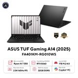 Hình ảnh thumbnail 1 của ASUS TUF Gaming A14 FA401KM-RG010WS - Ryzen AI 7 350, RTX 5060, 32GB, 1TB, 2.5K 165Hz
