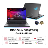 Hình ảnh thumbnail 1 của ASUS ROG Strix G18 G815LR-S9211W - Ultra 9 275HX, RTX 5070 Ti 12GB, 32GB, 1TB, 2.5K 240Hz
