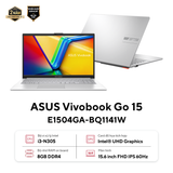 Hình ảnh thumbnail 1 của Asus Vivobook Go 15 E1504GA-BQ1141W - i3 N305, 8GB, 256GB, FHD