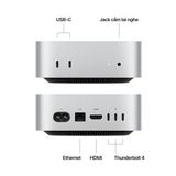 Hình ảnh thumbnail 2 của Mac mini M4 2024 10CPU 10GPU 16GB 256GB (Silver - Mới, Full box, Chính hãng)