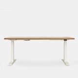 Hình ảnh thumbnail 2 của Bàn nâng hạ Noble Grande 2.0 - By NiceDesign (1800x750x30mm - Oak - White - Mới, Full box, Chính hãng) (NDSD24GRAN02)