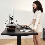 Hình ảnh thumbnail 7 của Bàn nâng hạ Noble Grande 2.0 - By NiceDesign (1800x750x30mm - Oak - White - Mới, Full box, Chính hãng) (NDSD24GRAN02)