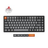 Hình ảnh thumbnail 1 của Bàn phím cơ Keychron K2 MAX QMK (Keychron Super Red - Aluminium - Aluminium Gray - Mới, Full box, Nhập khẩu)
