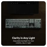 Hình ảnh thumbnail 8 của Bàn Phím Không Dây HYPER HyperSpace (Sliver - Mới, Full box, Chính hãng)