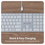 Hình ảnh thumbnail 5 của Bàn Phím Không Dây HYPER HyperSpace (Sliver - Mới, Full box, Chính hãng)