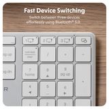 Hình ảnh thumbnail 4 của Bàn Phím Không Dây HYPER HyperSpace (Sliver - Mới, Full box, Chính hãng)