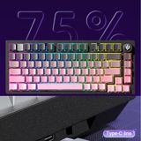 Hình ảnh thumbnail 2 của Bàn phím cơ LEOBOG Hi75C Pro Aluminum (Leobog Star Vector Switch - Gradient Pink - Mới, Full box, Nhập khẩu)