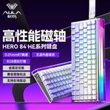 Hình ảnh thumbnail 4 của Bàn phím cơ Hero84 HE (White - Mới, Full box, Nhập khẩu)
