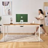 Hình ảnh thumbnail 7 của Bộ Bàn nâng hạ Elite - By NiceDesign (Oak - White - Mới, Full box, Chính hãng) (NDSD24ELIT01)